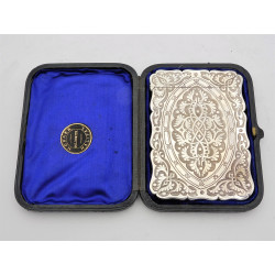 Silver card case Birmingham 18587 Edward Smith