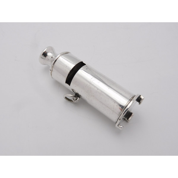 Silver cartridge extractor and whistle 1909