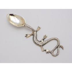 Silver crocodile spoon 1970 PLtd