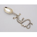 Silver crocodile spoon 1970 PLtd