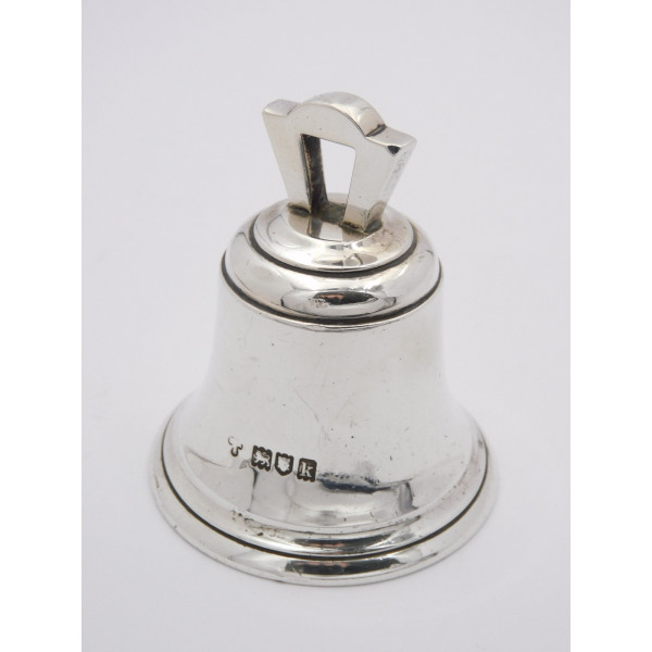 Silver dinner bell London 1905 Holland Aldwinckle Slater