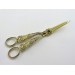 Silver gilt Kings pattern grape shears London 1830 by Reily Storer