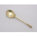 Silver gilt Seal Top Spoon Exeter by Christopher Easton