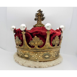Silver gilt coronation coronet Earl Westmorland 1820 Garrard