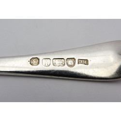 Silver incuse duty mark London 1784
