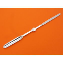 Silver marrow scoop Birmingham 1869 Hirons Plante company