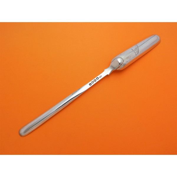 Silver marrow scoop by Paul Storr London 1813