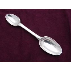 Silver medicine spoon London 1857
