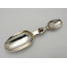 Silver medicine spoon with enamel armorial London 1868 GA