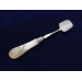 Silver mother of pearl stilton cheese scoop George Unite