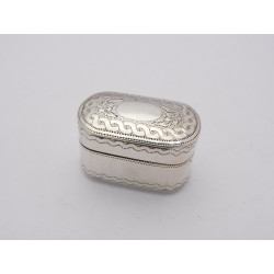 Silver nutmeg grater Birmingham 1807 Joseph Willmore