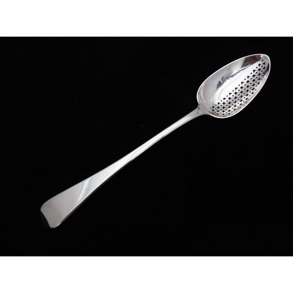 Silver strainer spoon London 1808 Eley Fearn