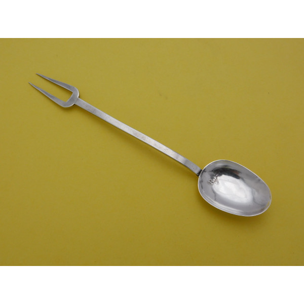 Silver sucket spoon by Roger Strickland