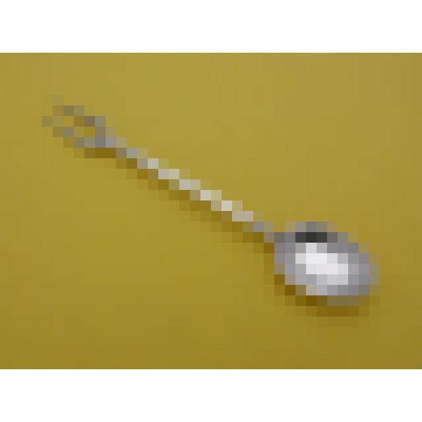 Silver sucket spoon by Roger Strickland