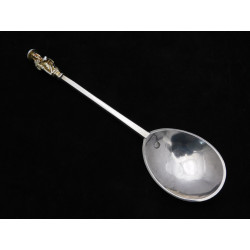 St Jude silver apostle spoon London 1640 Thomas Payne