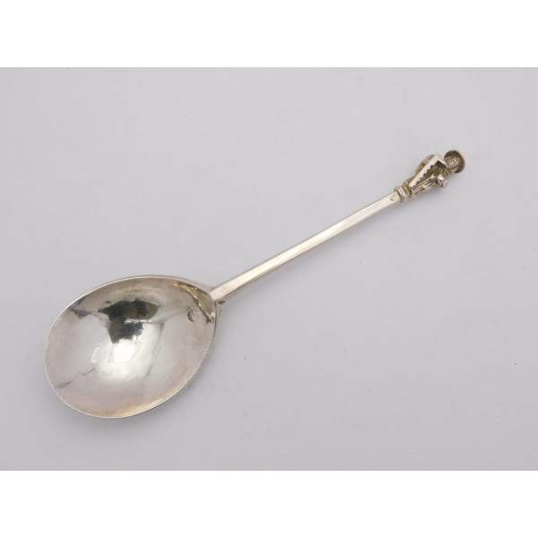 St Simon Zelotes Silver apostle spoon London 1641 James Cluatt