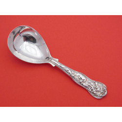 Stag Hunt pattern silver caddy spoon 1826 Eley