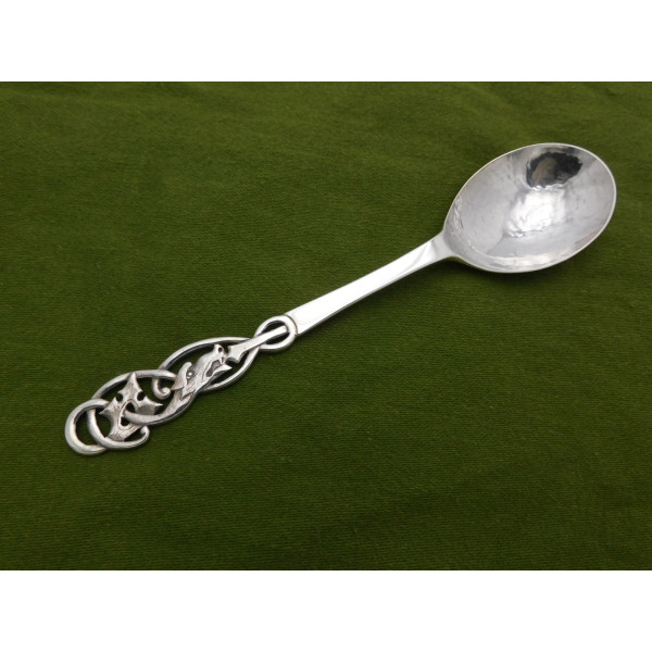 Sybil Dunlop silver dragon spoon 1926