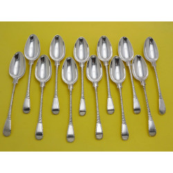 Thomas Chawner silver teaspoons London 1775