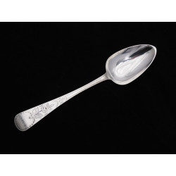 Thomas de Gruchy John le Gallais Jersey silver table spoon