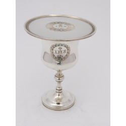 Travelling silver chalice and paten York Barber North