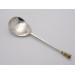 Truro silver seal top spoon John Parnell 1630