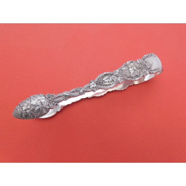 Vine Pattern silver sugar Tongs London 1829 Eaton