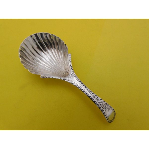 William Brockwell silver caddy spoon 1784