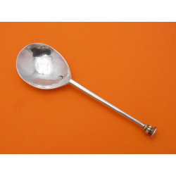 William Cawdell Elizabethan silver seal top spoon 1589