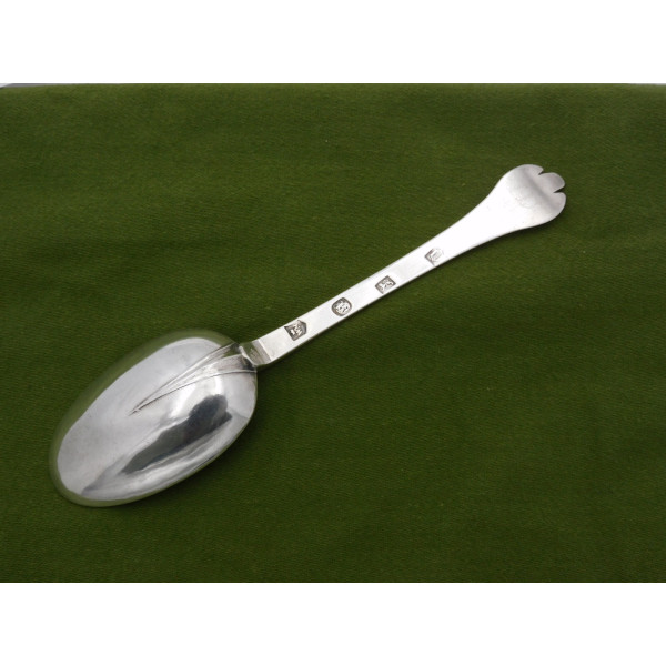 William Mathew Silver trefid spoon 1691