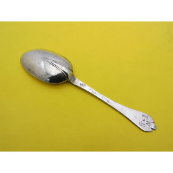 William Scarlett silver trefid dessert spoon London 1704