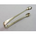 York made silver sugar tongs by Barber Whitwell