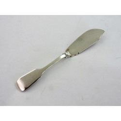 York silver butter knife by Barber Cattle North