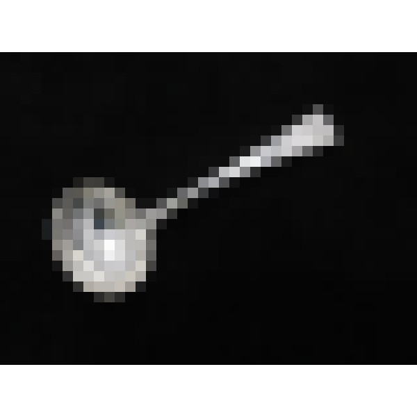 York silver sauce ladle 1814 Barber Whitwell