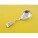 York silver tea caddy spoon by Barber North JBWN