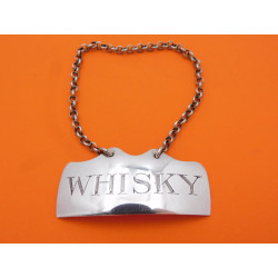 York silver whisky decanter label RCJB 1810