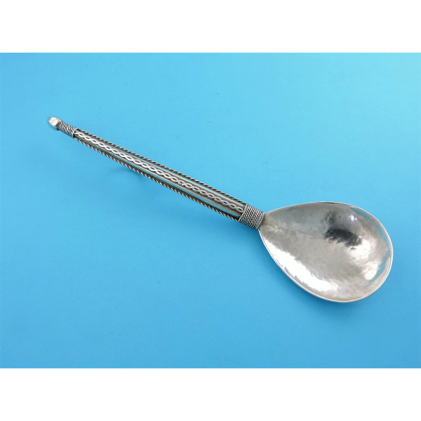 artificers guild arts crafts silver honey spoon