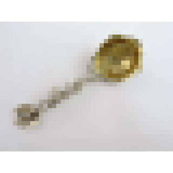 cast charles george fox silver caddy spoon