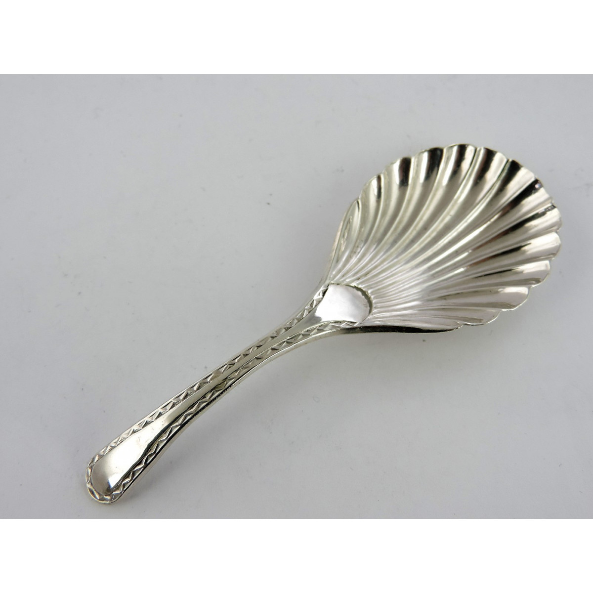 Early Sheffield Caddy Spoon, 1782 » Antique Silver Spoons