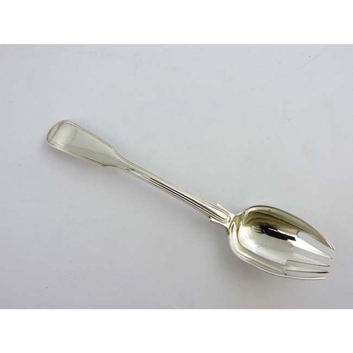 Fiddle & Thread Runcible Spoon, 1875 » Antique Silver Spoons