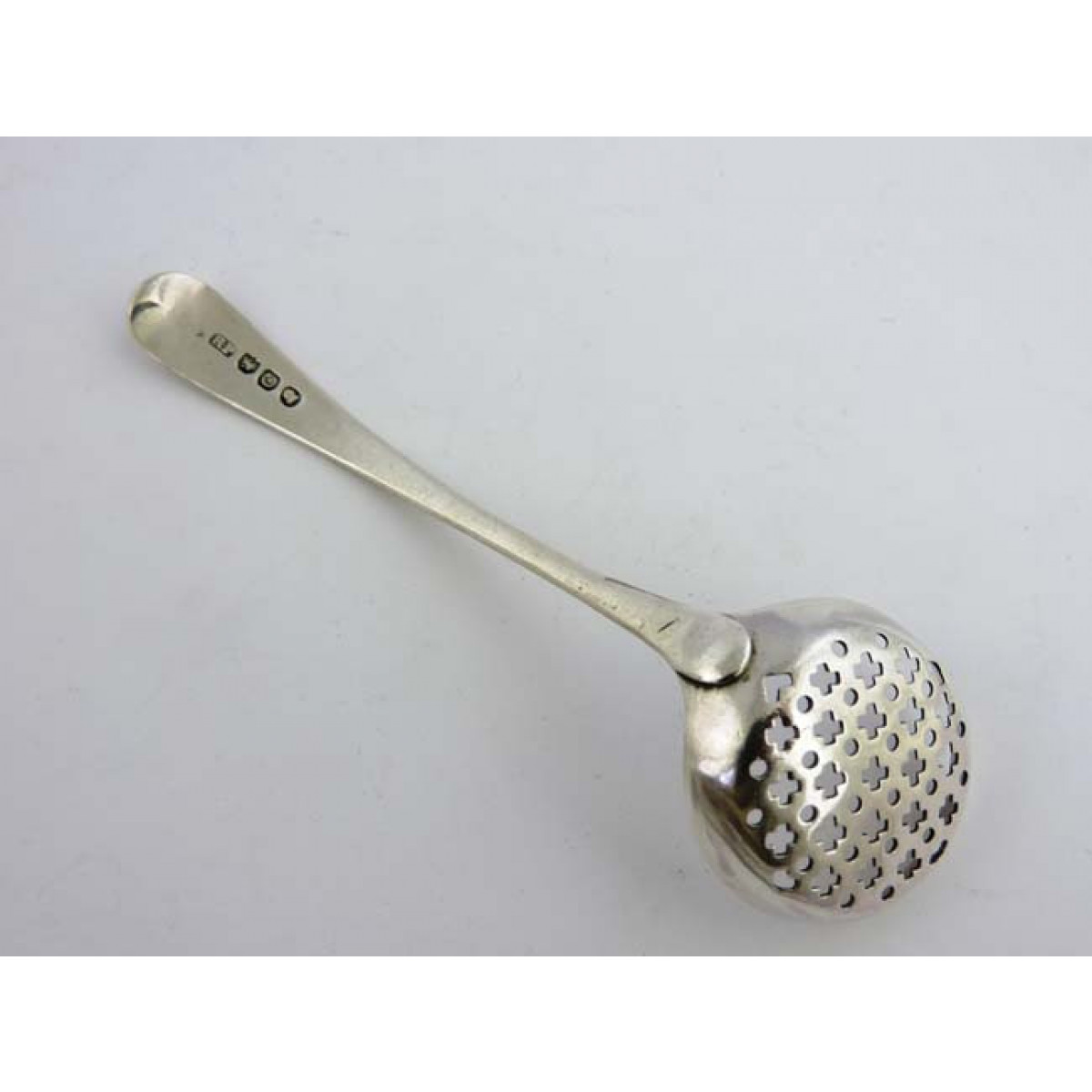 Georgian Sugar Sifter Spoon 1818 Antique Silver Spoons