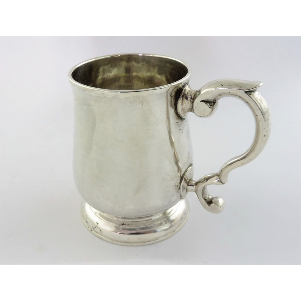 Rare Chester marked Mug, 1763 » Antique Silver Spoons