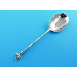 fleurs de lis spoon london 1729 by charles jackson georgian