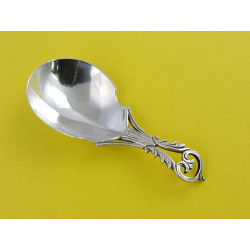 georgian silver caddy spoon by george smith