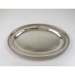 georgian silver meat dish london 1805 by burwash sibley small 