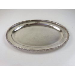 georgian silver meat platter london 1805 by william burwash richard sibley medium 