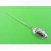 georgian silver mote spoon c1750