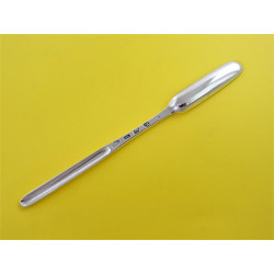 reversible georgian silver marrow scoop london 1727 william scarlett