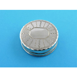 samuel pemberton silver patch box