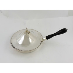 silver chafing dish london 1780 by henry greenway